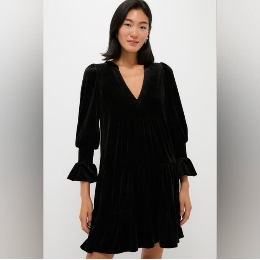 Pomander Place Black Velvet Kenzo‎ Dress Tuckernuck